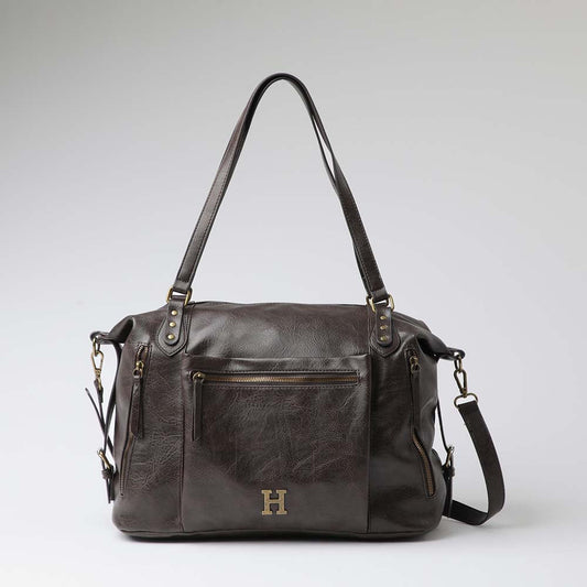 Cartera Hombro Vittoria Café Humana