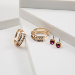 Aros Set Maida Dorado i-D