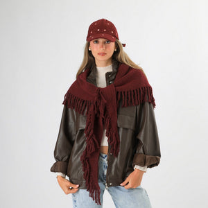 Cuello Marlon Burgundy Humana