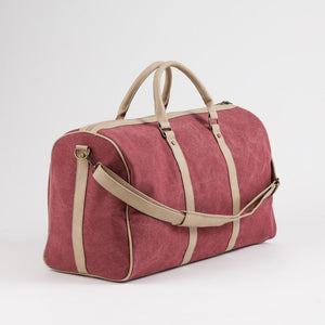 Bolso Ava Canvas Burdeo Viaje Humana