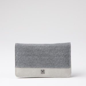 Billetera Chica Emi Canvas Denim Humana