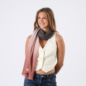 Pañuelo Liso Isai Ombré Plisado Humana