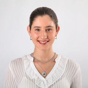 Collar Corto Gloria Silver Tatienne