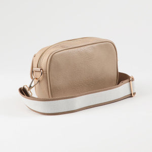 Cartera Bandolera Bignonia Ecocuero beige ID