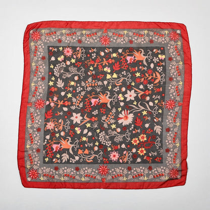 Pañuelo Seda Rani Rojo Humana