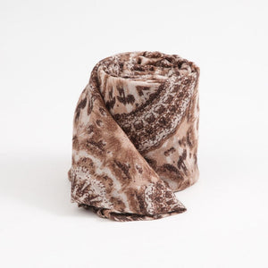 Pañuelo Estampado Pauli Mandala Beige Tatienne