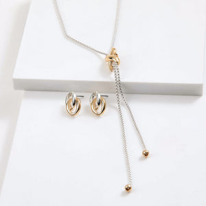 Set De Collar Ylva Dorado I-D