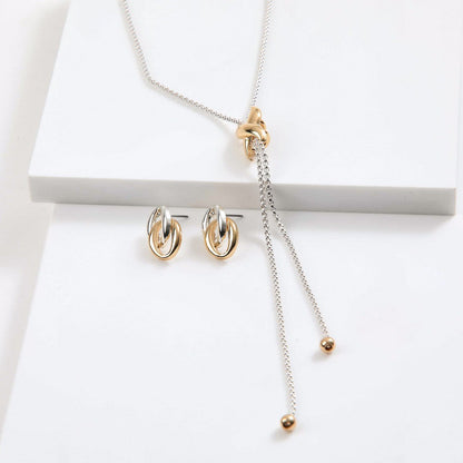 Set De Collar Ylva Dorado I-D