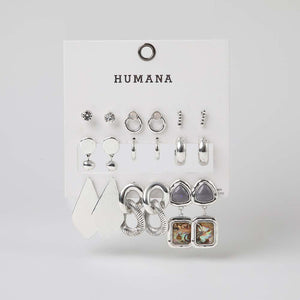 Aros Set Quiet Neutral Dorado Humana