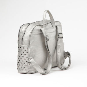 Mochila Ana Plateado Humana