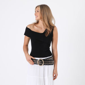 Cinturon Karl Negro Humana