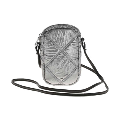 Minibag Fluffy Plateada i-D