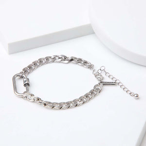 Pulsera Benavente Plateada Humana