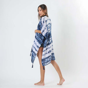 Kimono Tie Dye Azul i-D