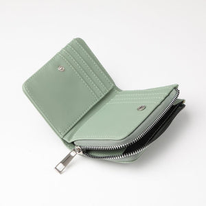 Billetera mediana Karl Nylon verde Tatienne