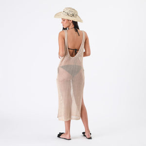 Kimono Tejido Kelly Beige Humana