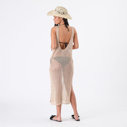 Kimono Tejido Kelly Beige Humana