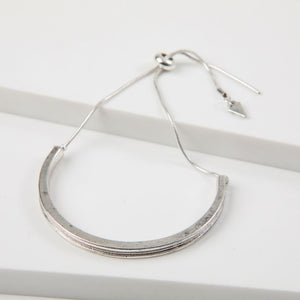 Pulsera Blanda Genesis Plateado Studio Humana