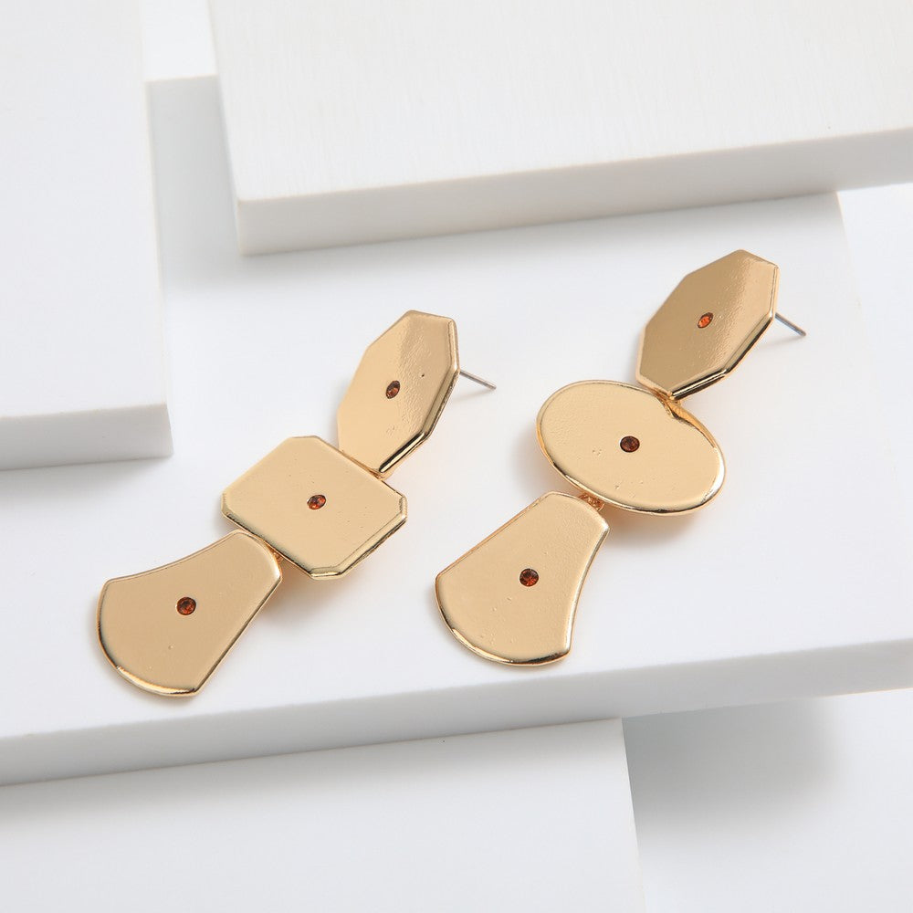 Aros Largos Zira Plateado Tatienne