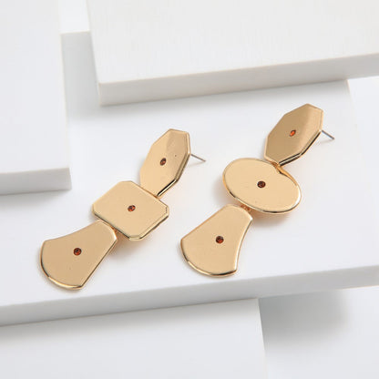 Aros Largos Zira Plateado Tatienne