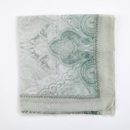 Pañuelo Estampado Abedul Green I-D