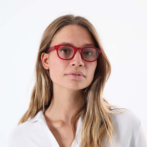 Anteojos de lectura Augusta Rojo 2,0 i-D