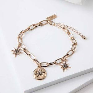 Pulsera Blanda Vicar Dorada Humana