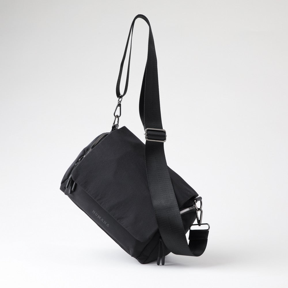 Cartera Cruzada Cindi Negro Humana
