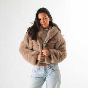 Chaqueta Rita Beige Humana
