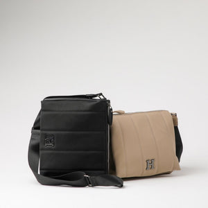 Cartera Cruzada Cunit Beige Humana