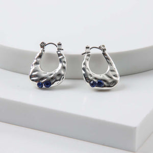 Aros Argolla Clémentine Plateado Tatienne