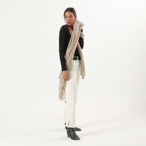 Pañuelo Liso Beige Julia Humana