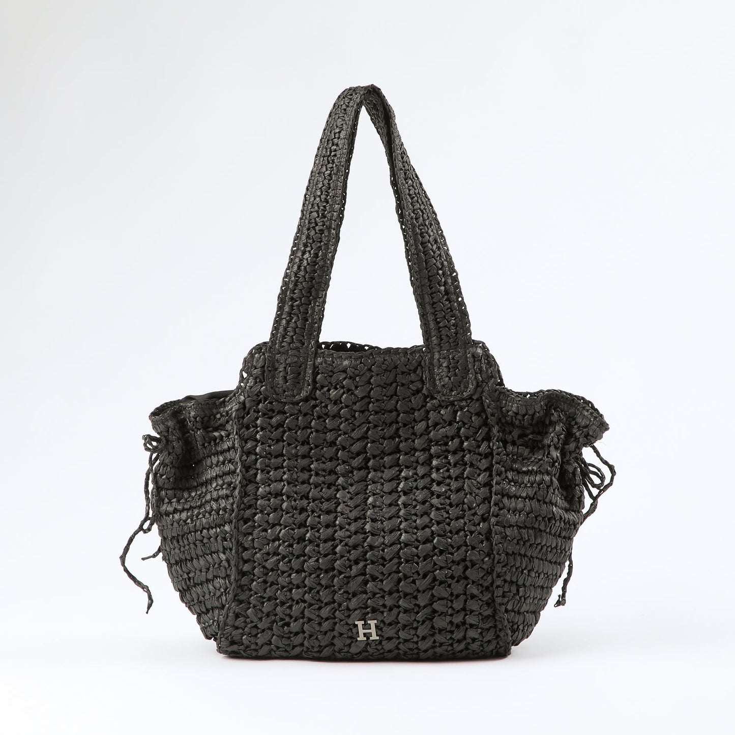 Cartera De Playa Positano Black Humana