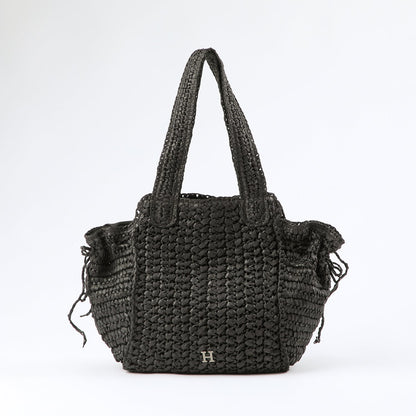 Cartera De Playa Positano Black Humana