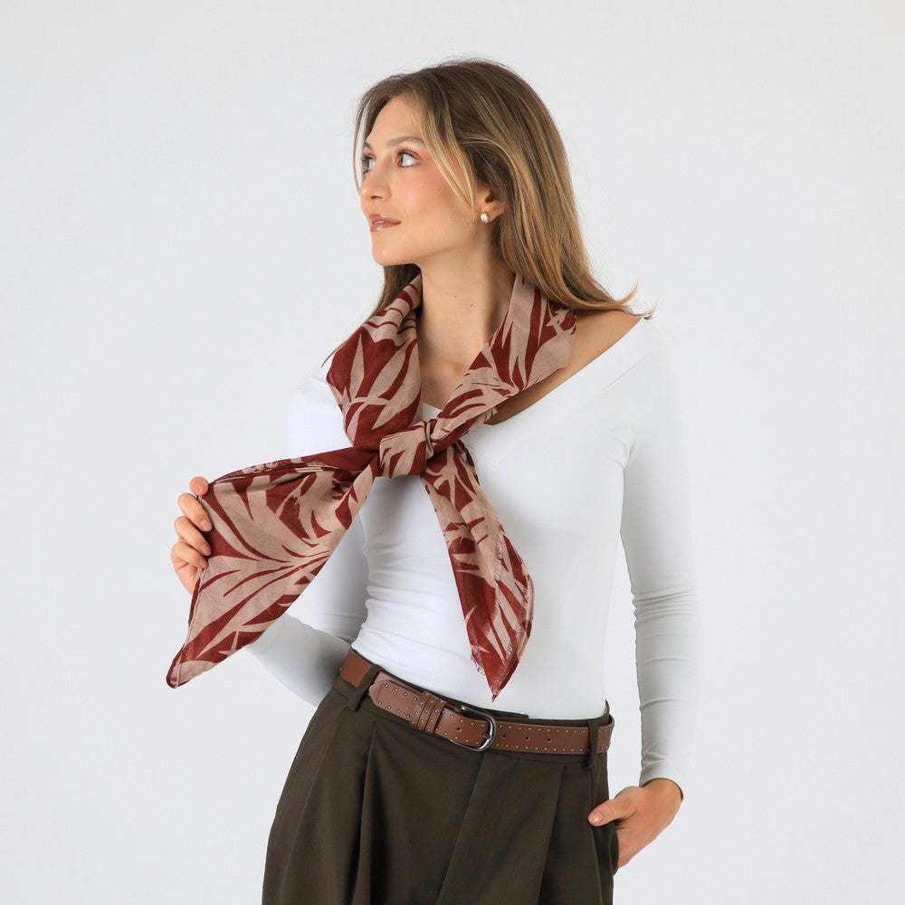 Pañuelo Estampado Emil Red Tatienne