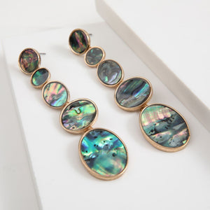 Aros Largo Tide Dorado Humana