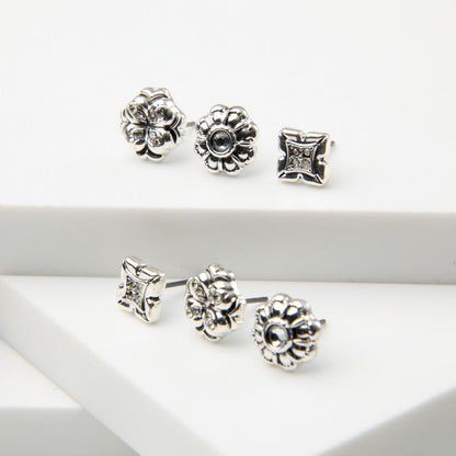 Set De Aros Isla Plateado Tatienne