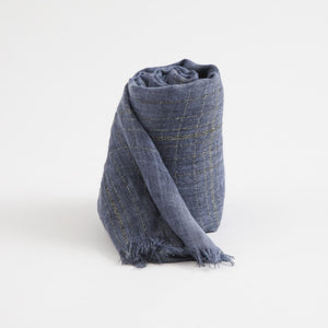 Pañuelo Liso Blue Lurex Humana