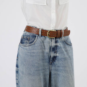 Cinturón Oporto Ecocuero café Tatienne