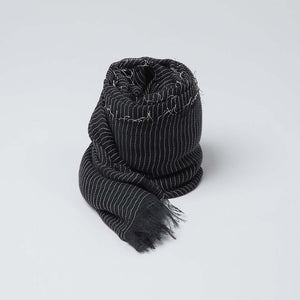 Pañuelo Liso Trama Negro Humana