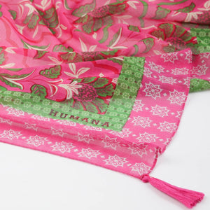 Pareo Estampado Nico Fucsia Humana