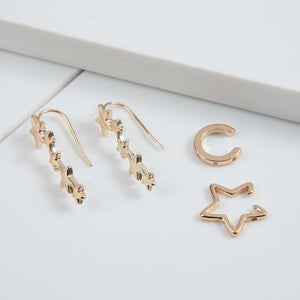 Set Aros Shine Dorado i-D