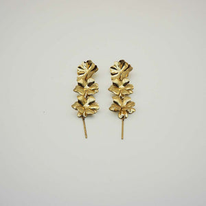 Aros largos Primavera Dorados Tatienne