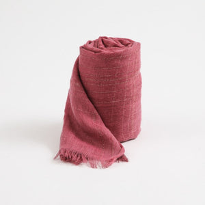 Pañuelo Liso Rosado Lurex Humana