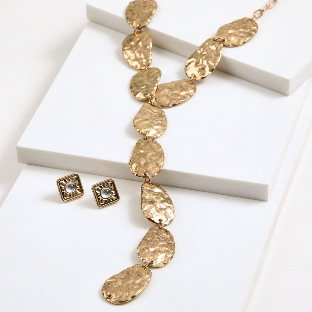 Set De Collar Bore Dorado Humana