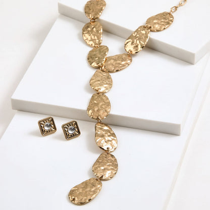 Set De Collar Bore Dorado Humana