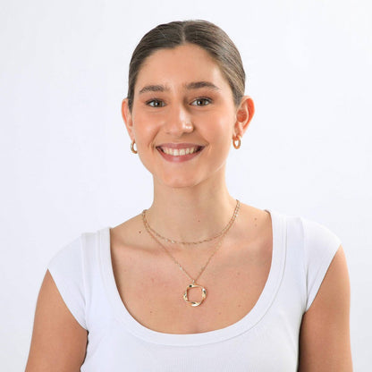 Collar Corto Yaiza Dorado I-D