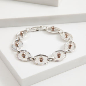 Pulsera Blanda Clio Plateada Tatienne