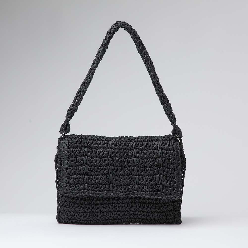 Cartera Cruzada Samoa Negra i-D