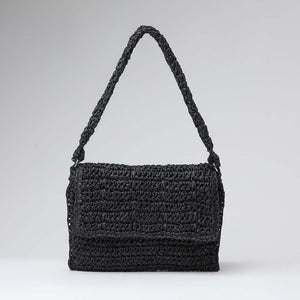 Cartera Cruzada Samoa Negra i-D